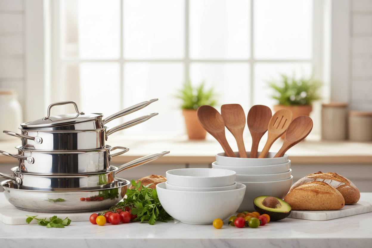 Kitchenware background image